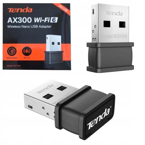 Tenda Nano wireless USB Adapter Model number ax300